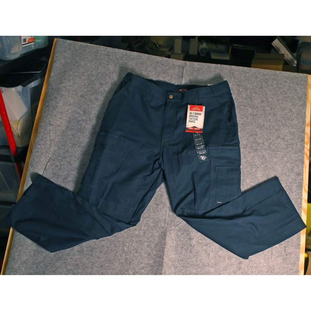 Tru-Spec 24-7 Series Original Tactical Pants Mens 40x30 Dark Navy 1074048 NEW